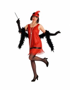 Costume Charleston Taglia M - di alta qualità, ideale per il Carnevale, feste a tema ed eventi speciali. 2